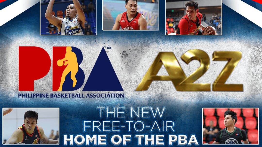 Change court: PBA moves to new free-to-air TV channel A2Z